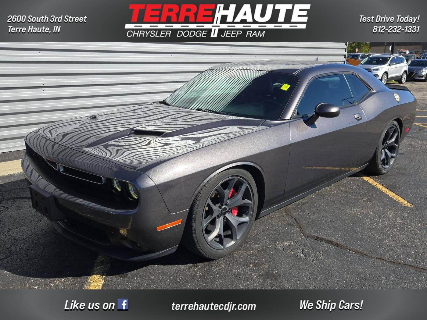 2015 Dodge Challenger SXT Plus — Coupe — 70,626 mi — Terre Haute, IN