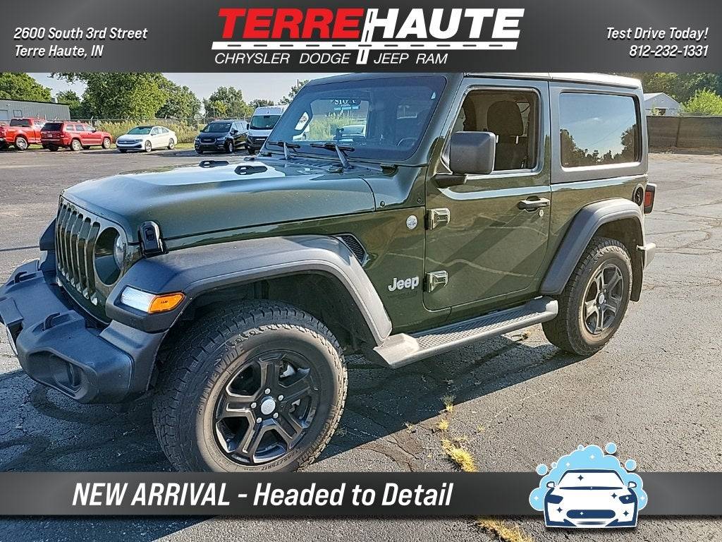 2021 Jeep Wrangler Sport S — SUV — 46,113 mi — Terre Haute, IN