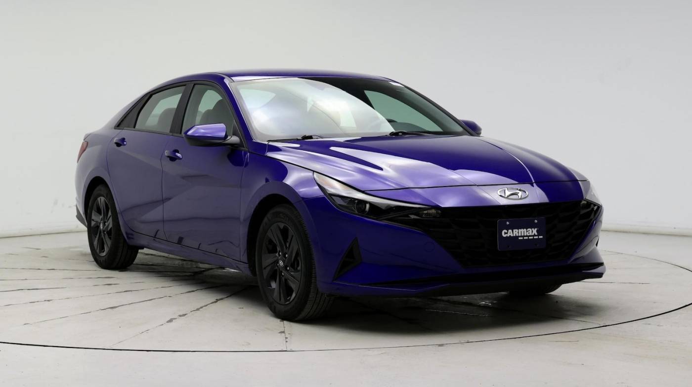 2023 Hyundai Elantra Hybrid Blue — Sedan — 36,894 mi — Merrillville, IN