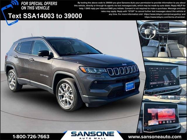 2022 Jeep Compass Latitude Lux — SUV — 47,755 mi — Avenel, NJ
