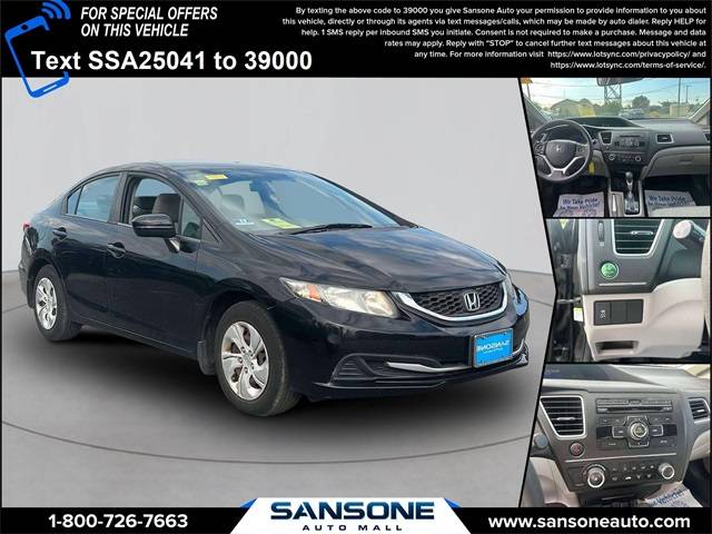2014 Honda Civic LX — Sedan — 86,907 mi — Avenel, NJ