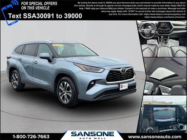 2022 Toyota Highlander XLE — SUV — 33,264 mi — Avenel, NJ