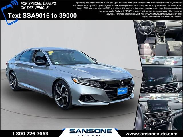 2022 Honda Accord Sport SE — Sedan — 12,138 mi — Avenel, NJ