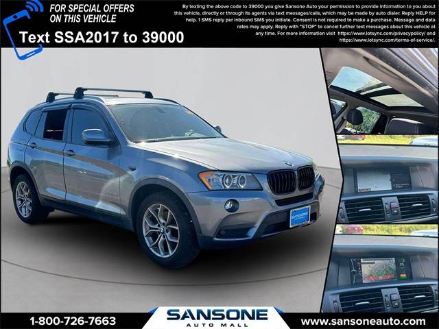 2013 BMW X3 28i — SUV — 98,052 mi — Avenel, NJ