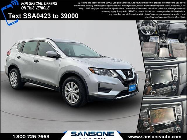 2018 Nissan Rogue S — SUV — 80,710 mi — Avenel, NJ