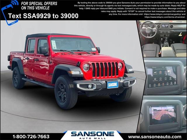 2023 Jeep Gladiator Sport — Pickup Truck — 5,089 mi — Avenel, NJ