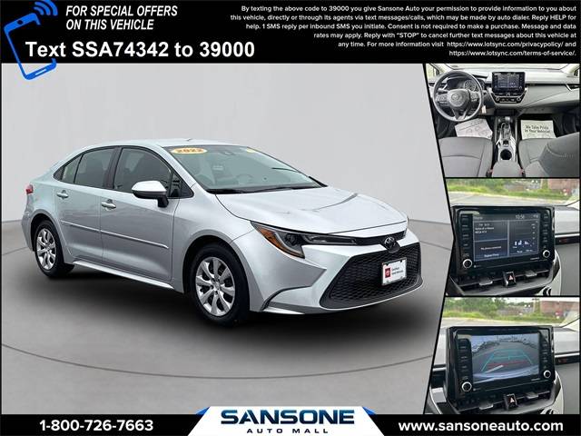 2022 Toyota Corolla LE — Sedan — 16,415 mi — Avenel, NJ