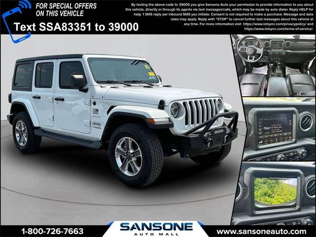 2022 Jeep Wrangler Sahara — SUV — 38,070 mi — Avenel, NJ