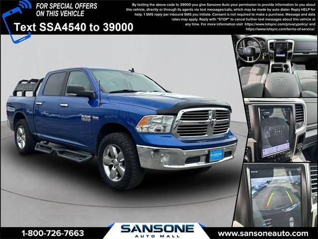 2018 Ram 1500 Big Horn — Pickup Truck — 95,782 mi — Avenel, NJ
