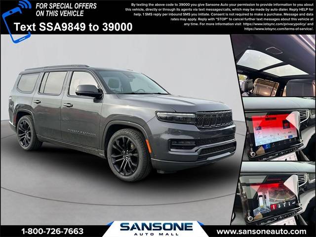 2022 Jeep Grand Wagoneer Series II Obsidian — SUV — 38,959 mi — Avenel, NJ