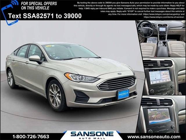 2019 Ford Fusion SE — Sedan — 86,580 mi — Avenel, NJ