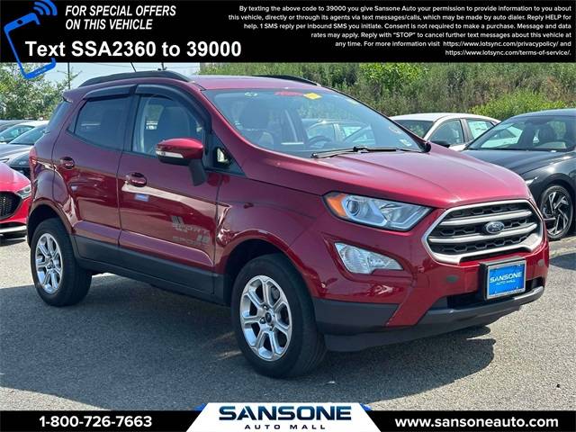 2020 Ford EcoSport SE — SUV — 52,438 mi — Avenel, NJ