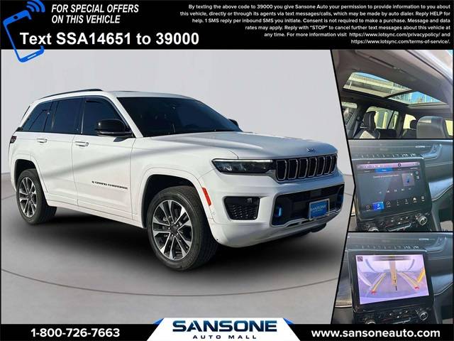 2022 Jeep Grand Cherokee Overland 4xe — SUV — 28,048 mi — Avenel, NJ