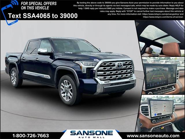 2024 Toyota Tundra Hybrid 1794 Edition — Pickup Truck — 12,213 mi — Avenel, NJ