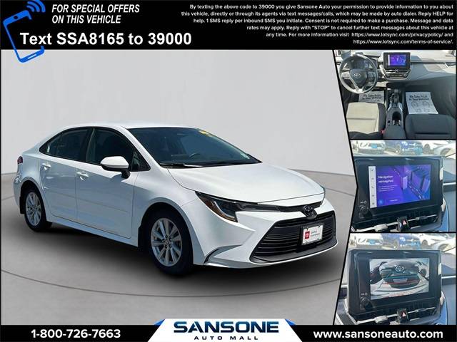 2023 Toyota Corolla LE — Sedan — 20,429 mi — Avenel, NJ