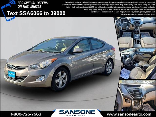 2013 Hyundai Elantra GLS — Sedan — 55,478 mi — Avenel, NJ
