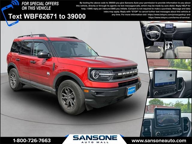 2023 Ford Bronco Sport Big Bend — SUV — 47,143 mi — Avenel, NJ