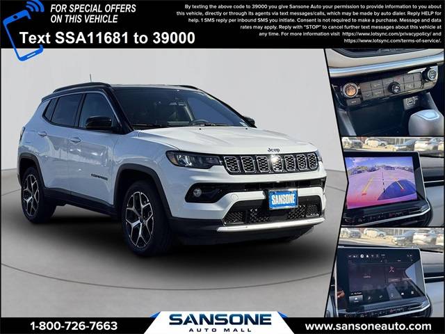 2025 Jeep Compass Limited — SUV — 3,850 mi — Avenel, NJ