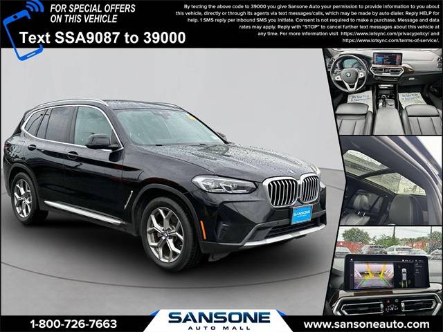 2022 BMW X3 30i — SUV — 18,714 mi — Avenel, NJ
