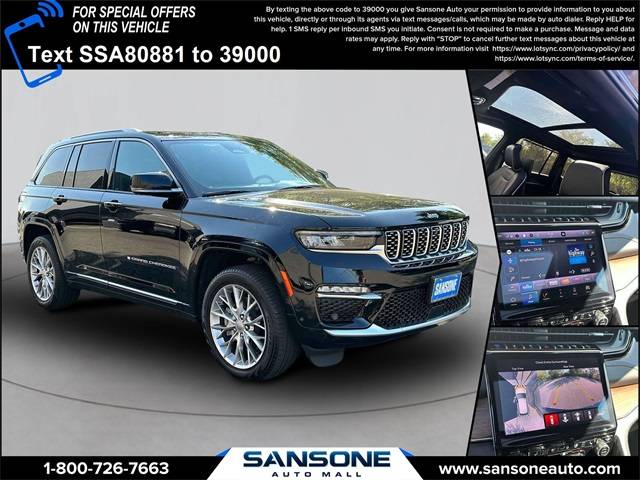 2023 Jeep Grand Cherokee Summit 4xe — SUV — 8,675 mi — Avenel, NJ