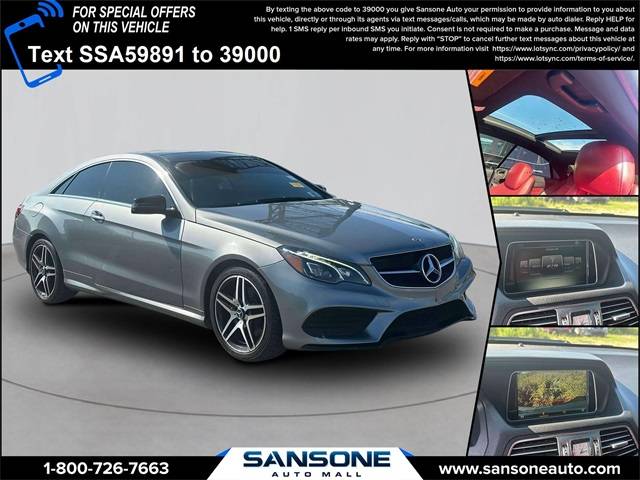 2016 Mercedes-Benz E-Class E 400 — Coupe — 78,590 mi — Avenel, NJ