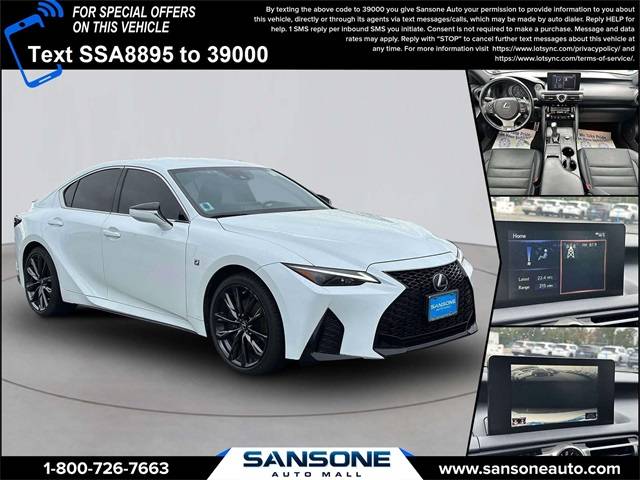 2021 Lexus IS IS 350 F SPORT — Sedan — 56,184 mi — Avenel, NJ