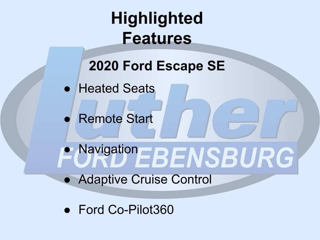 2020 Ford Escape SE — SUV — 46,517 mi — Ebensburg, PA