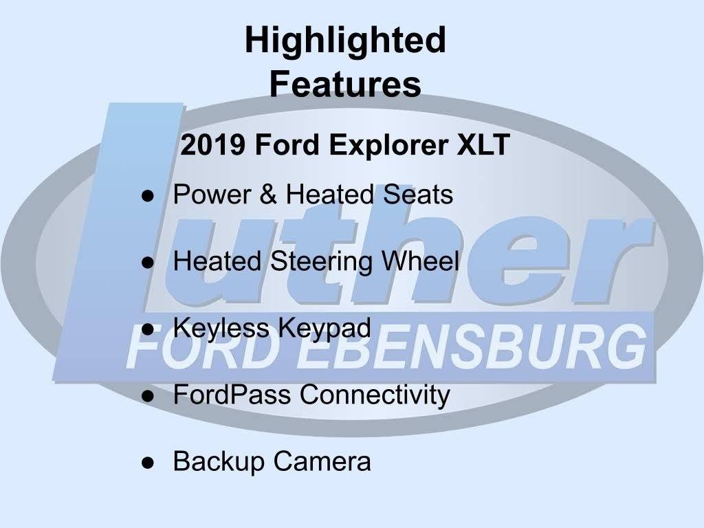2019 Ford Explorer XLT — SUV — 86,267 mi — Ebensburg, PA
