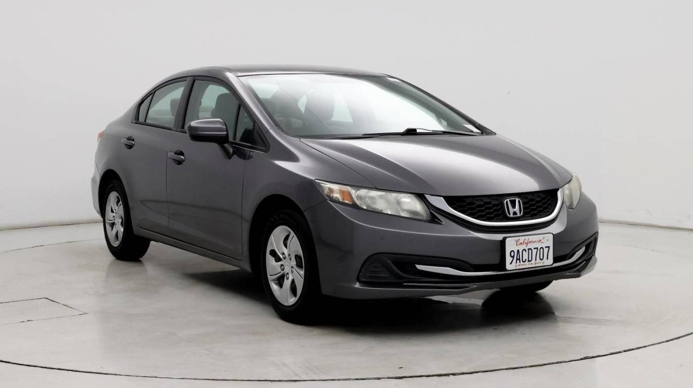 2015 Honda Civic LX — Sedan — 87,282 mi — Roseville, CA