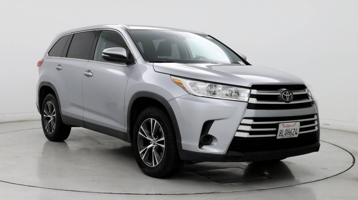 2019 Toyota Highlander LE — SUV — 52,643 mi — Roseville, CA