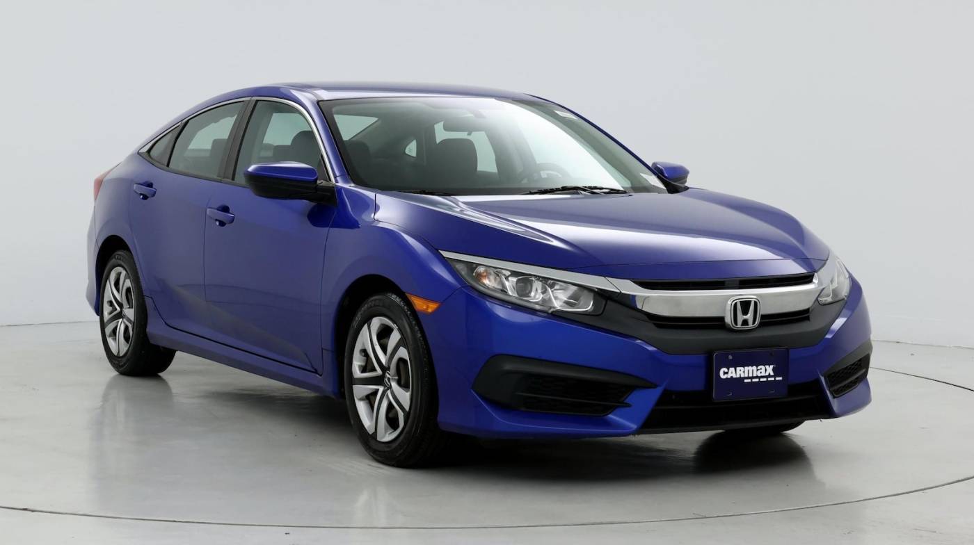 2018 Honda Civic LX — Sedan — 103,785 mi — Roseville, CA