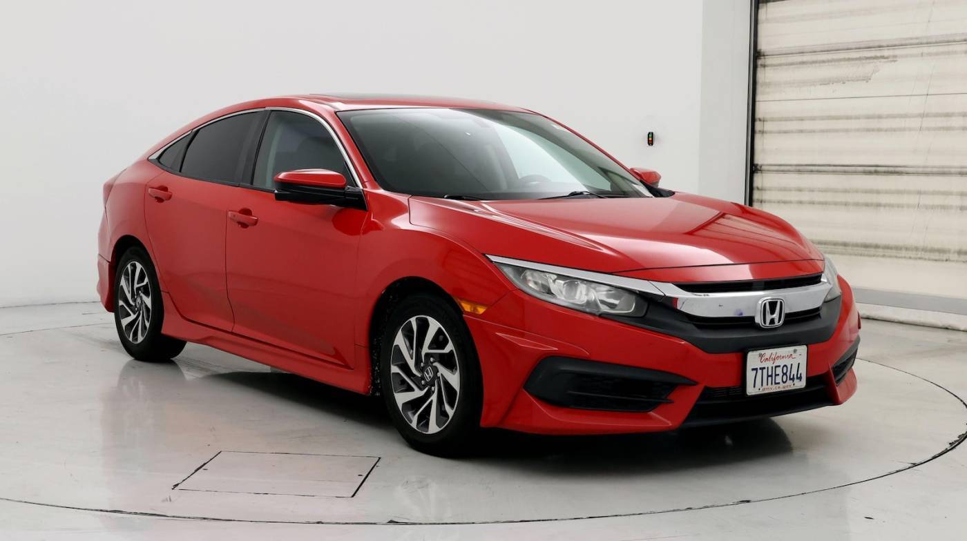 2016 Honda Civic EX — Sedan — 107,807 mi — Roseville, CA