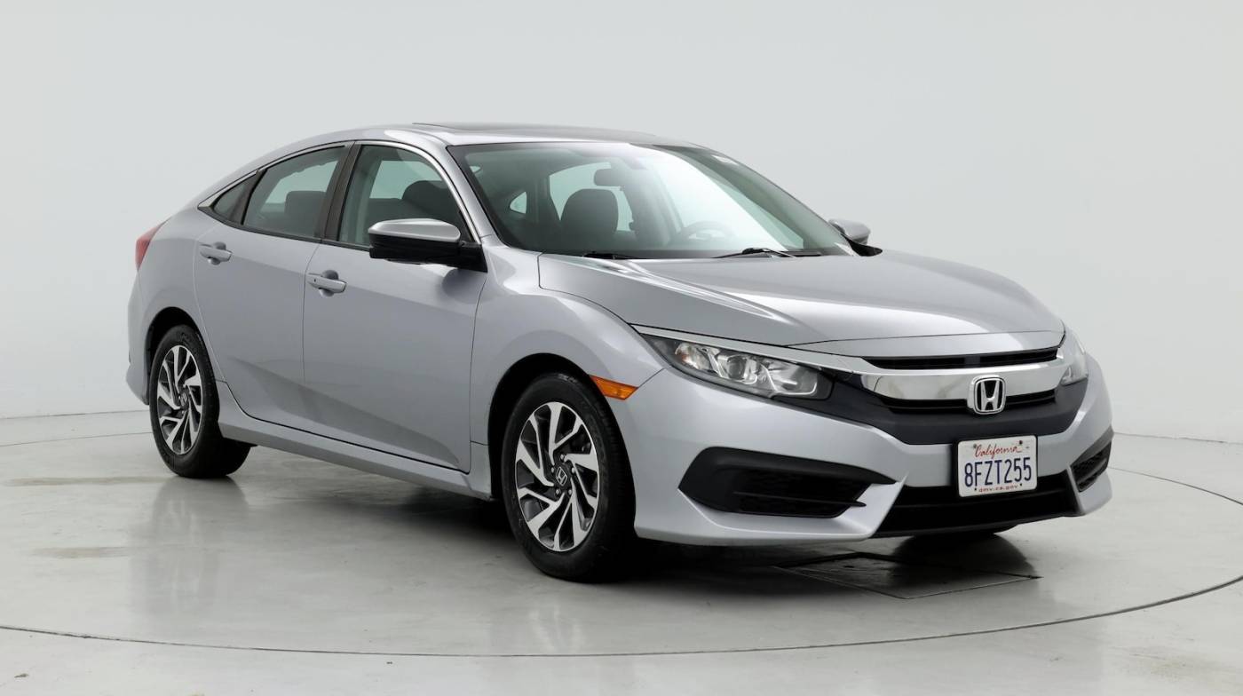 2018 Honda Civic EX — Sedan — 80,464 mi — Roseville, CA