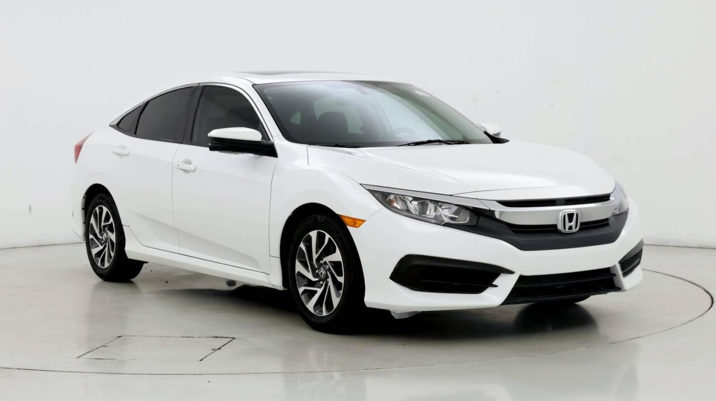2018 Honda Civic EX — Sedan — 87,999 mi — Pompano Beach, FL