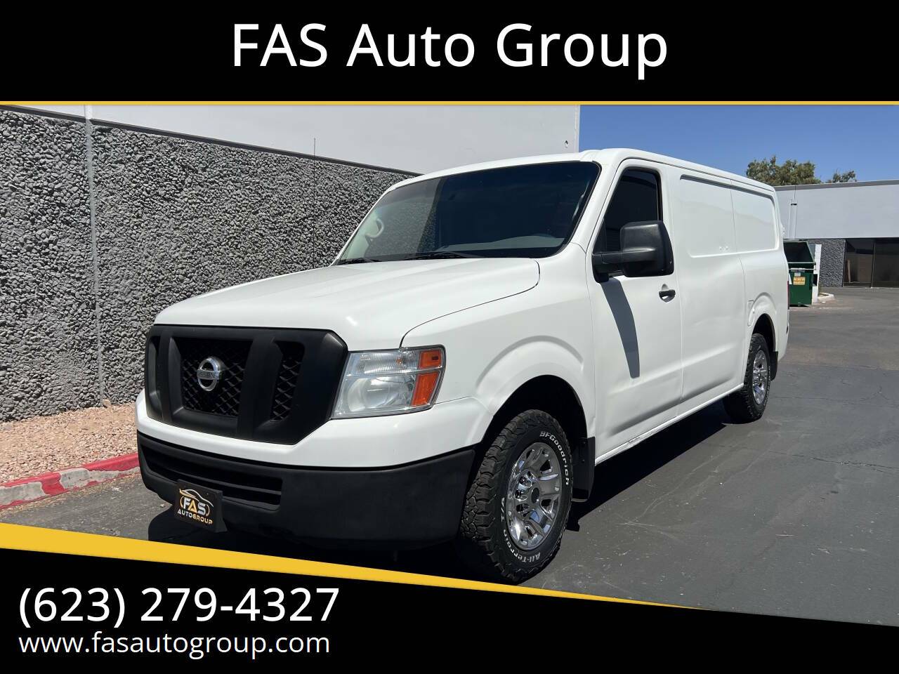 2021 Nissan NV Cargo NV2500 HD SV — Cargo Van — 59,791 mi — Phoenix, AZ