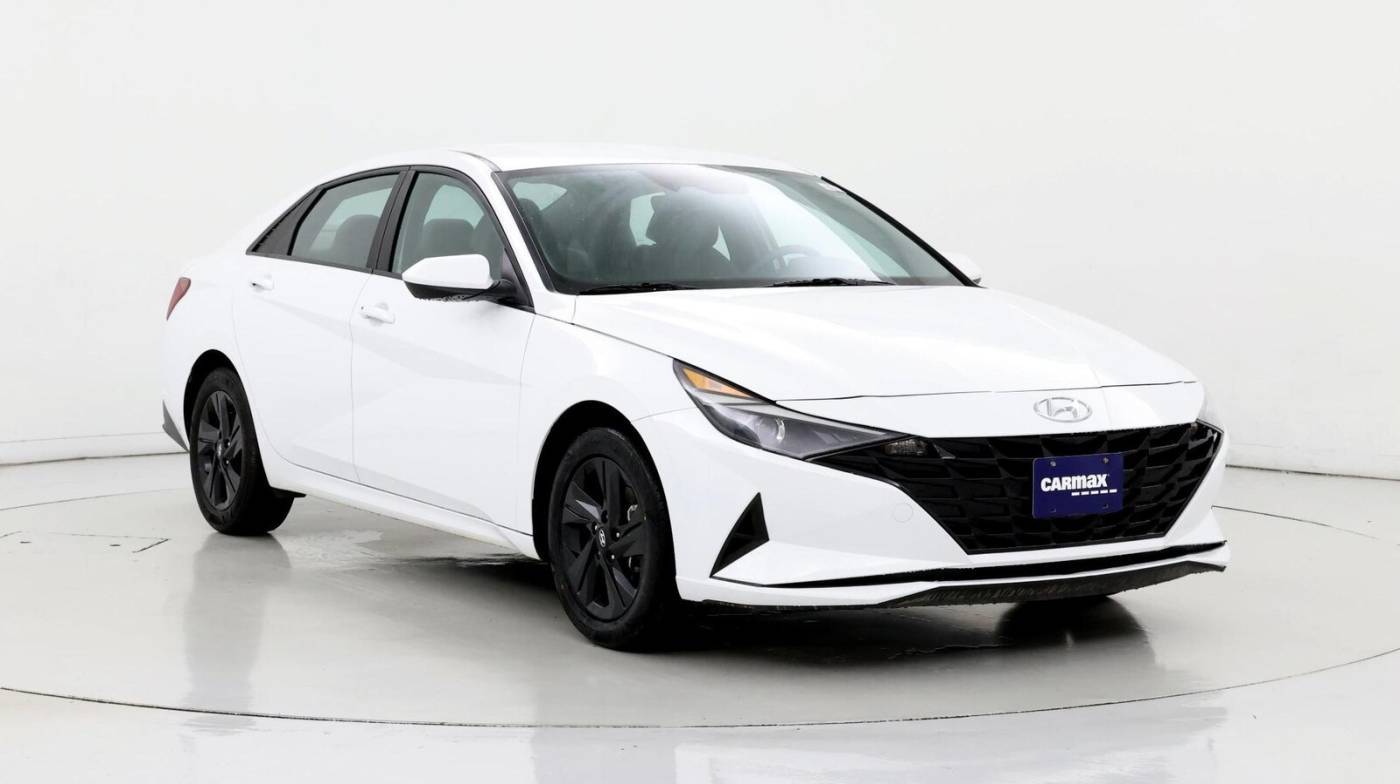 2023 Hyundai Elantra Hybrid Blue — Sedan — 24,025 mi — Houston, TX