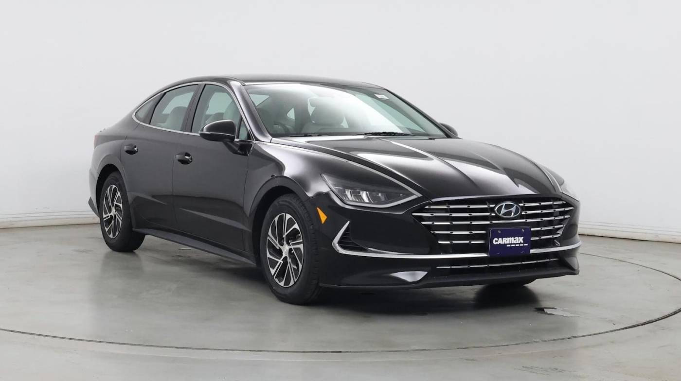 2021 Hyundai Sonata Hybrid Blue — Sedan — 26,209 mi — Tinley Park, IL