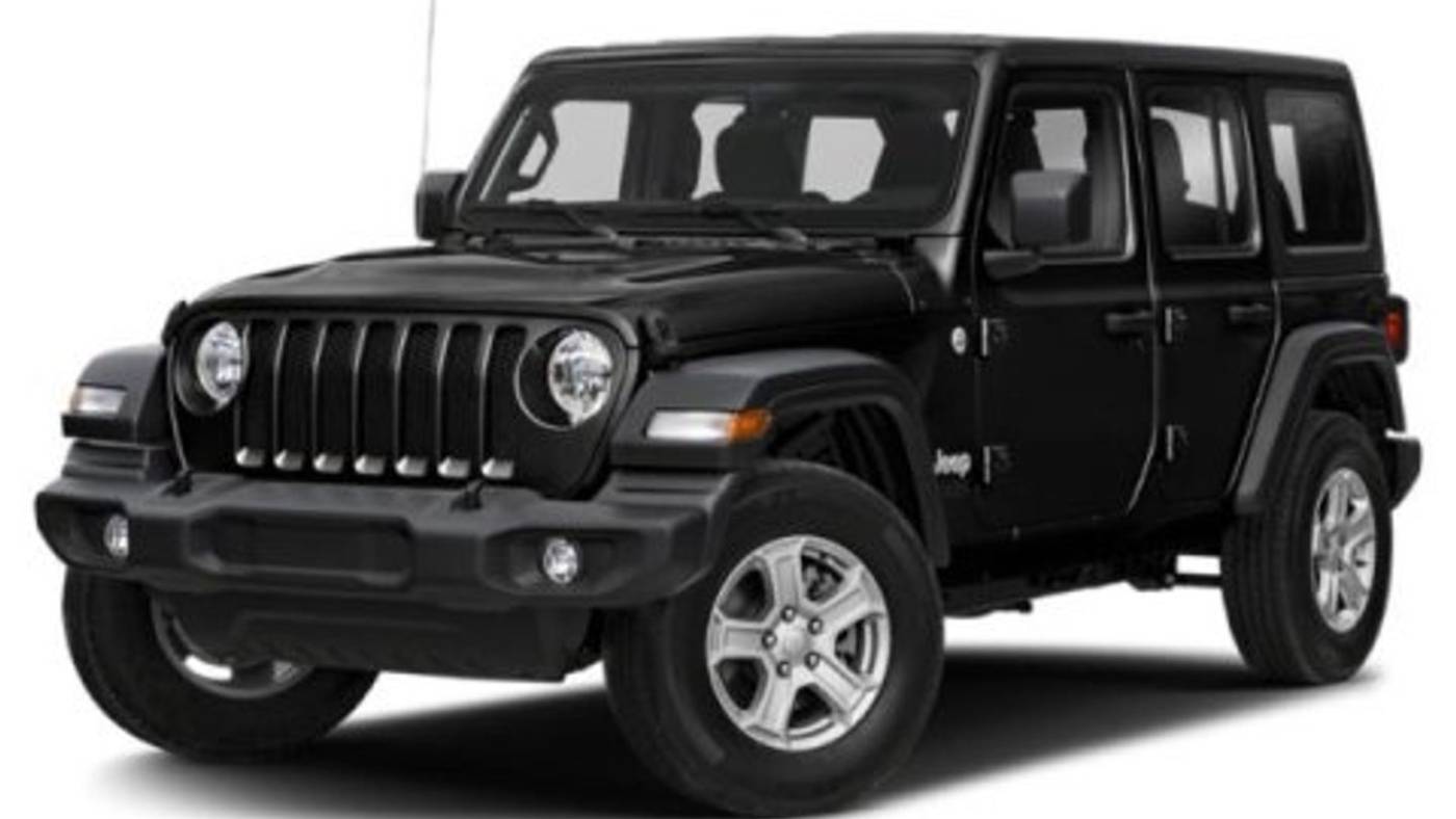 2020 Jeep Wrangler Black and Tan — SUV — 49,180 mi — Honolulu, HI