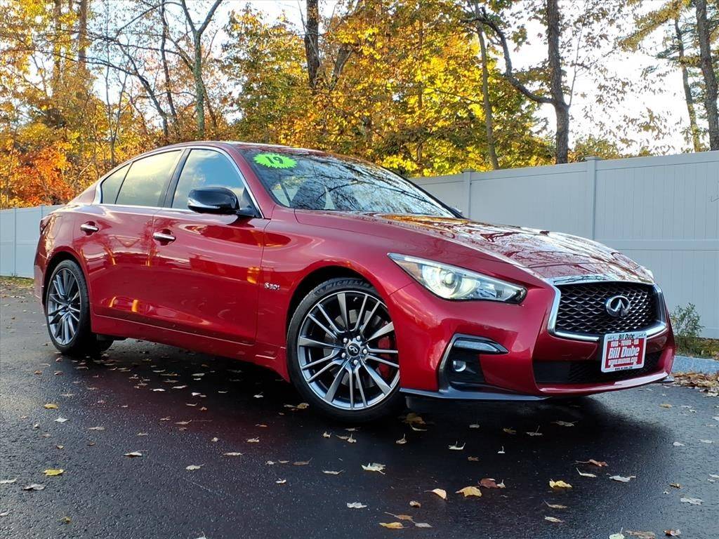 2019 INFINITI Q50 RED SPORT 400 — Sedan — 37,597 mi — Somersworth, NH