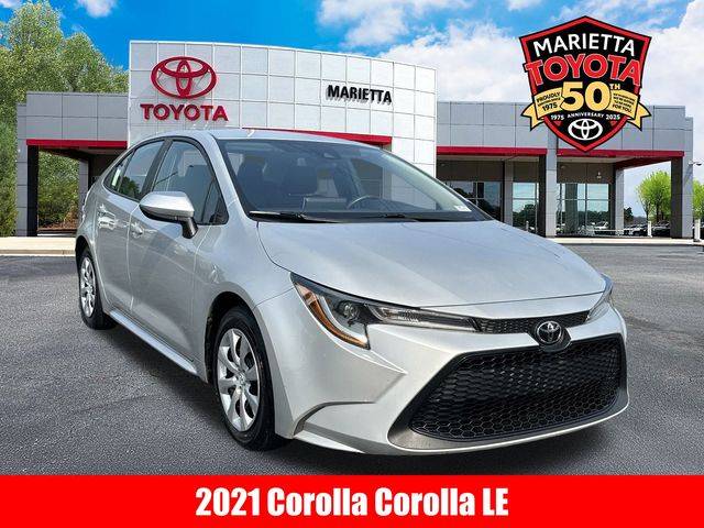 2021 Toyota Corolla LE — Sedan — 80,919 mi — Marietta, GA