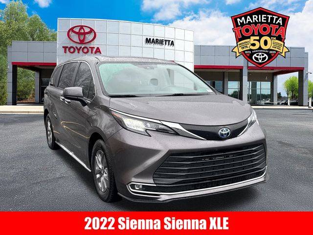 2022 Toyota Sienna XLE — Minivan — 84,810 mi — Marietta, GA