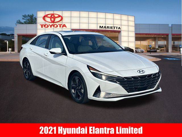 2021 Hyundai Elantra Limited — Sedan — 34,445 mi — Marietta, GA