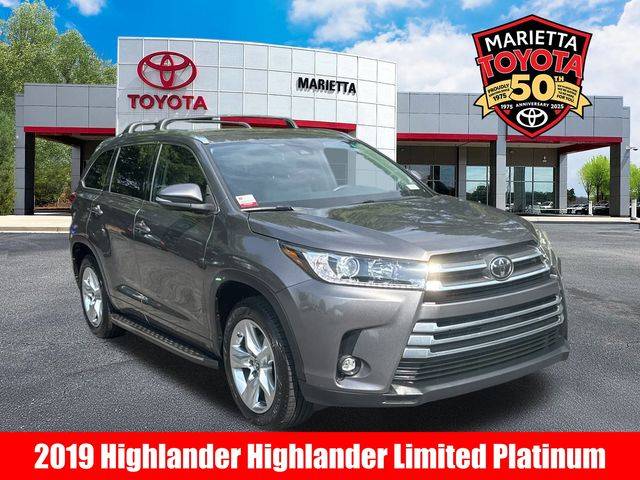 2019 Toyota Highlander Limited Platinum — SUV — 47,595 mi — Marietta, GA