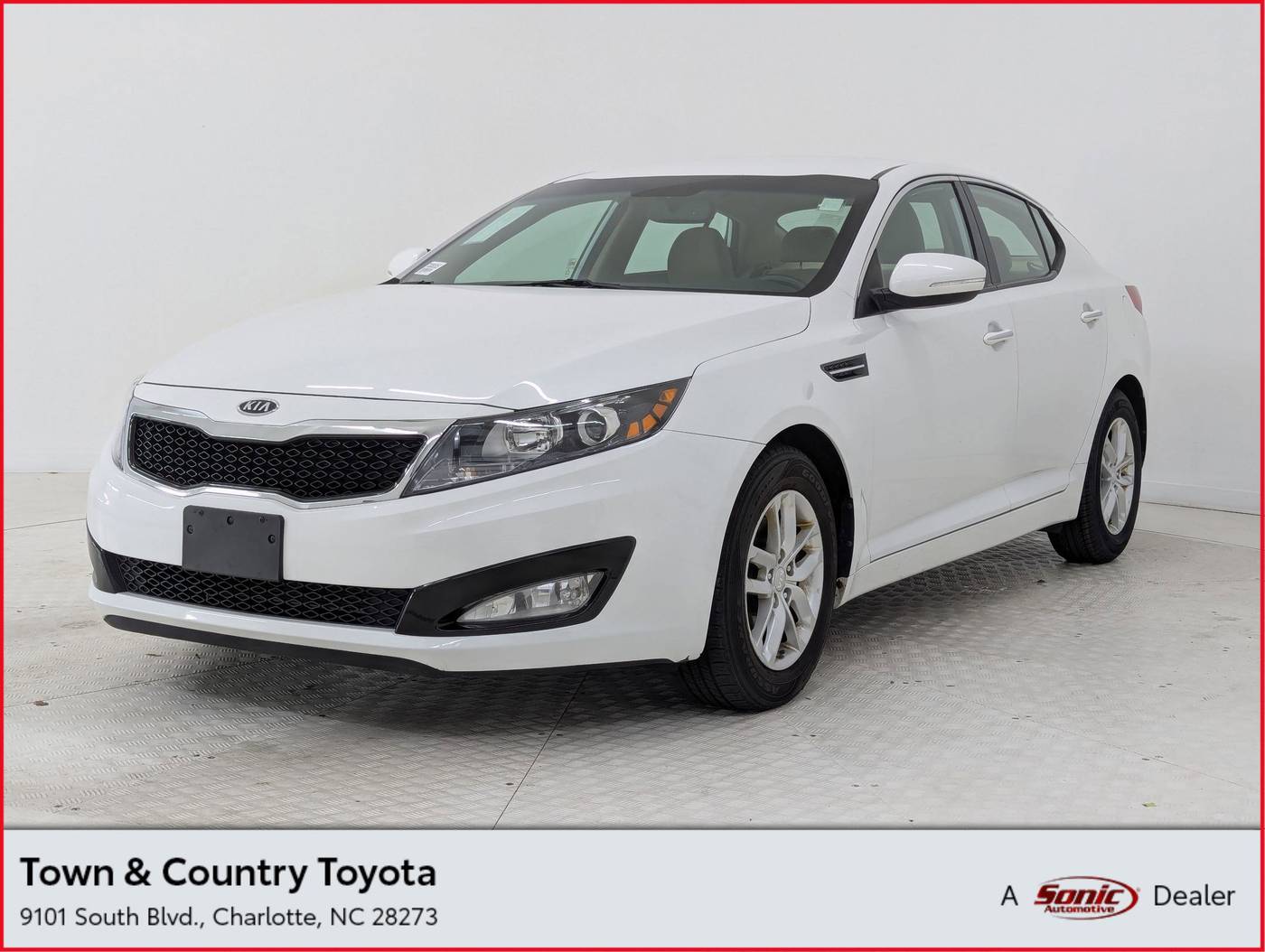 2012 Kia Optima LX — Sedan — 143,922 mi — Charlotte, NC