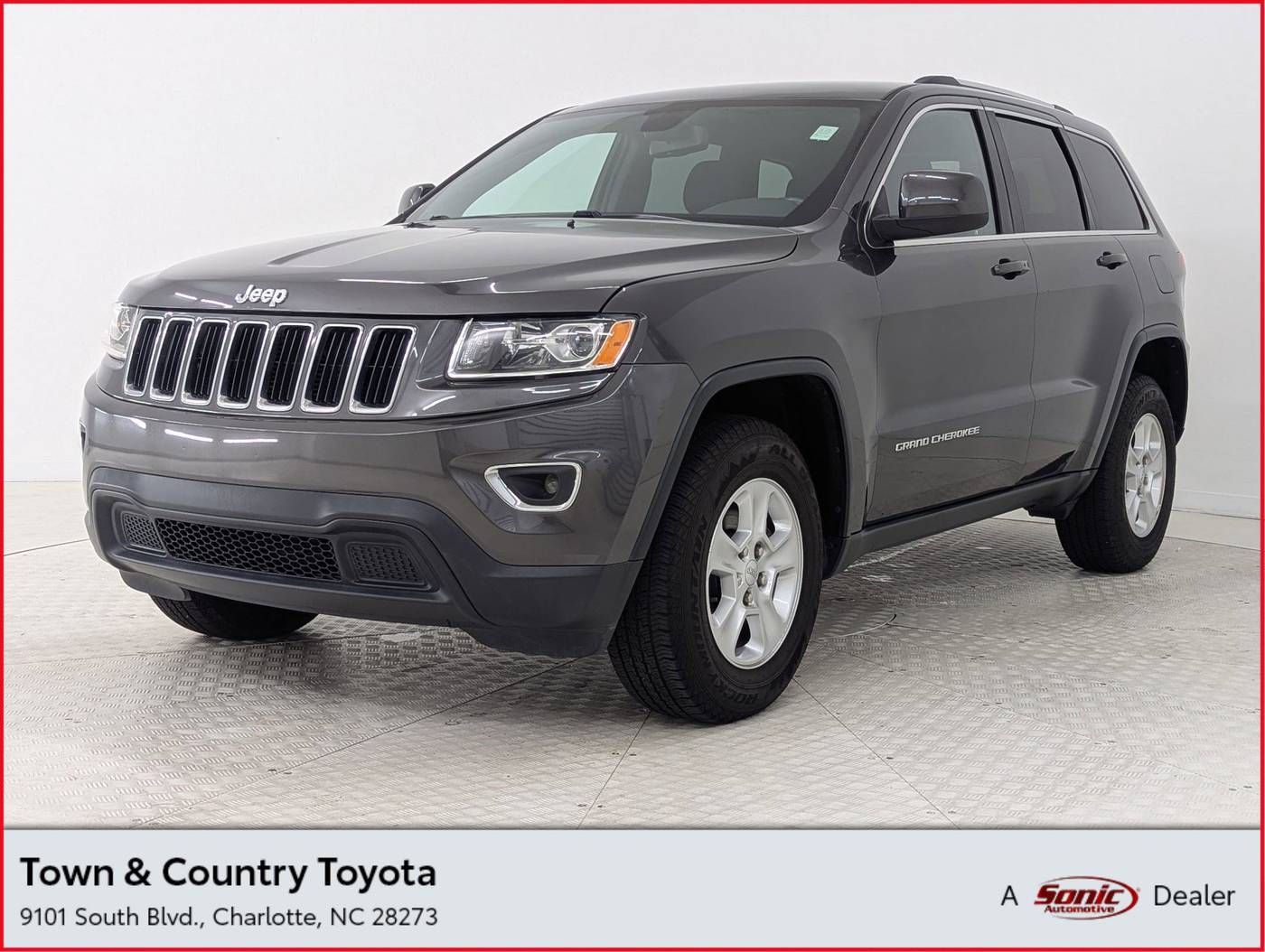 2016 Jeep Grand Cherokee Laredo — SUV — 104,186 mi — Charlotte, NC