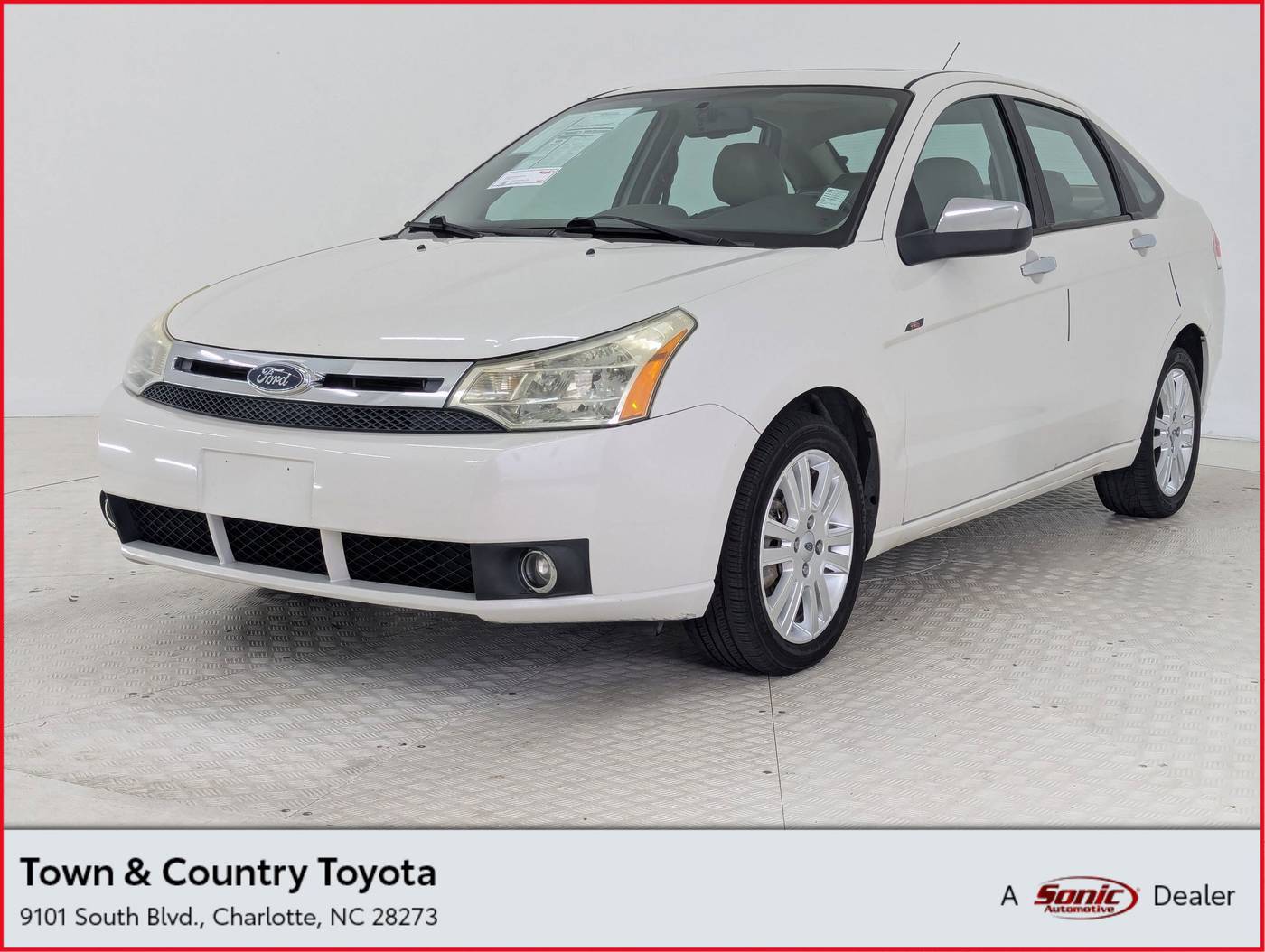 2010 Ford Focus SEL — Sedan — 133,392 mi — Charlotte, NC