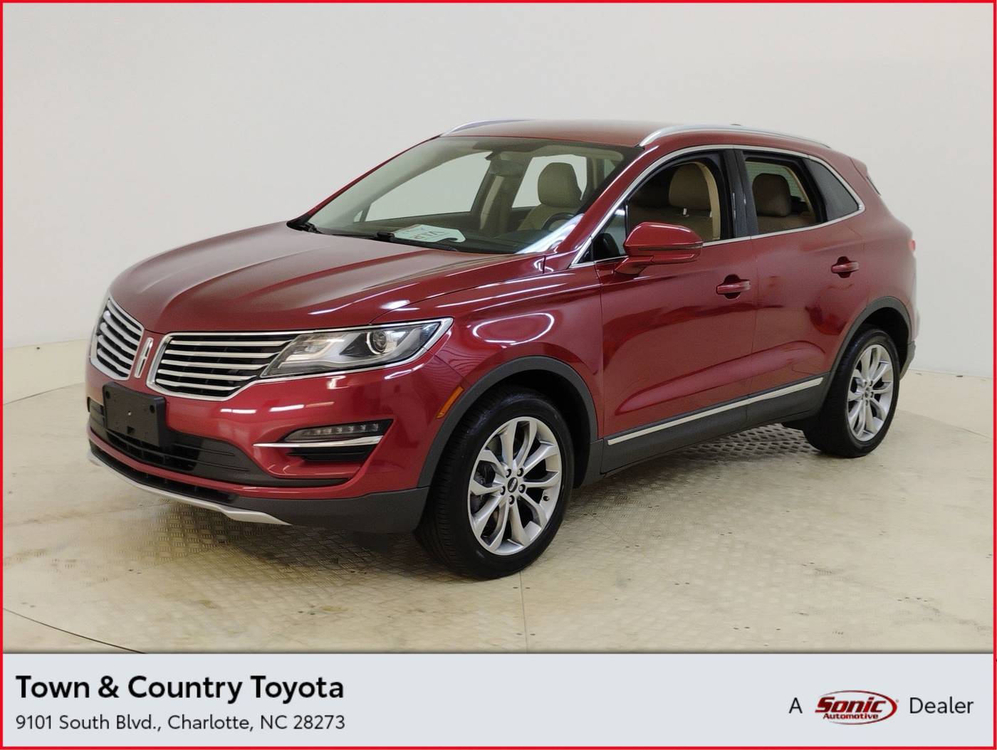 2018 Lincoln MKC Select — SUV — 38,537 mi — Charlotte, NC