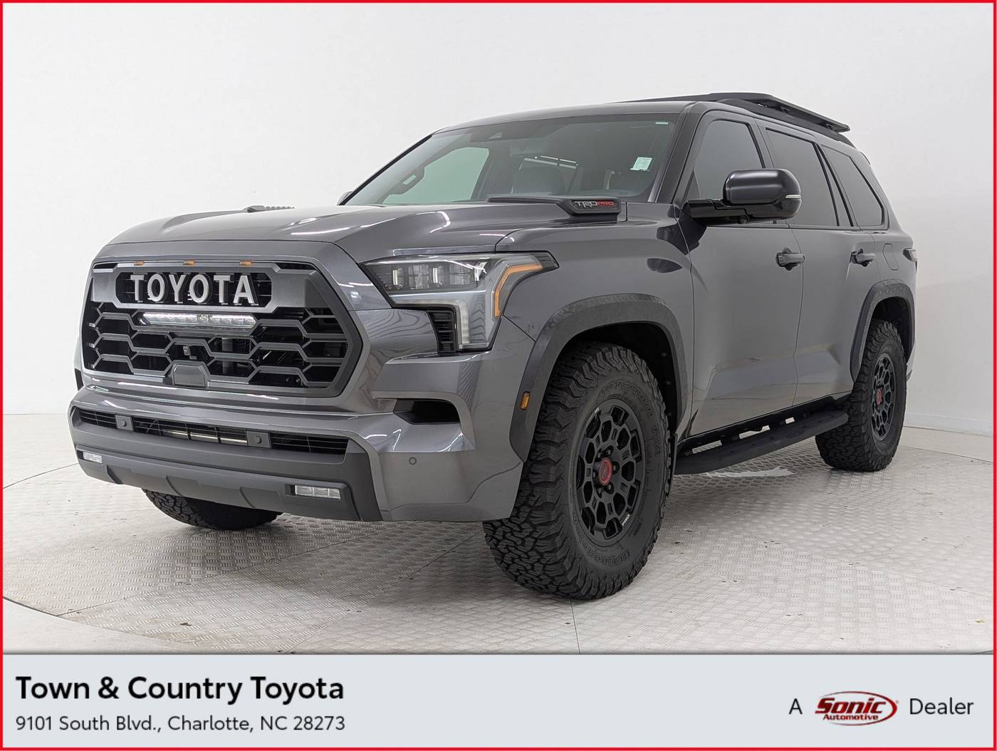 2025 Toyota Sequoia TRD Pro — SUV — 3,100 mi — Charlotte, NC