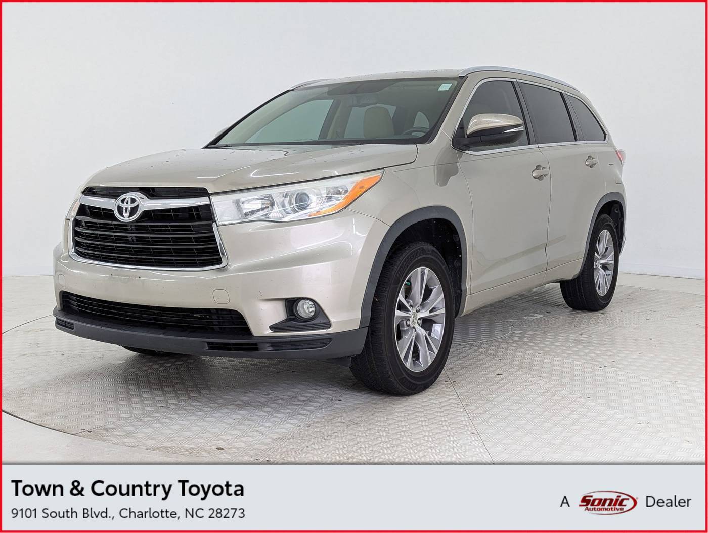 2014 Toyota Highlander XLE — SUV — 108,952 mi — Charlotte, NC