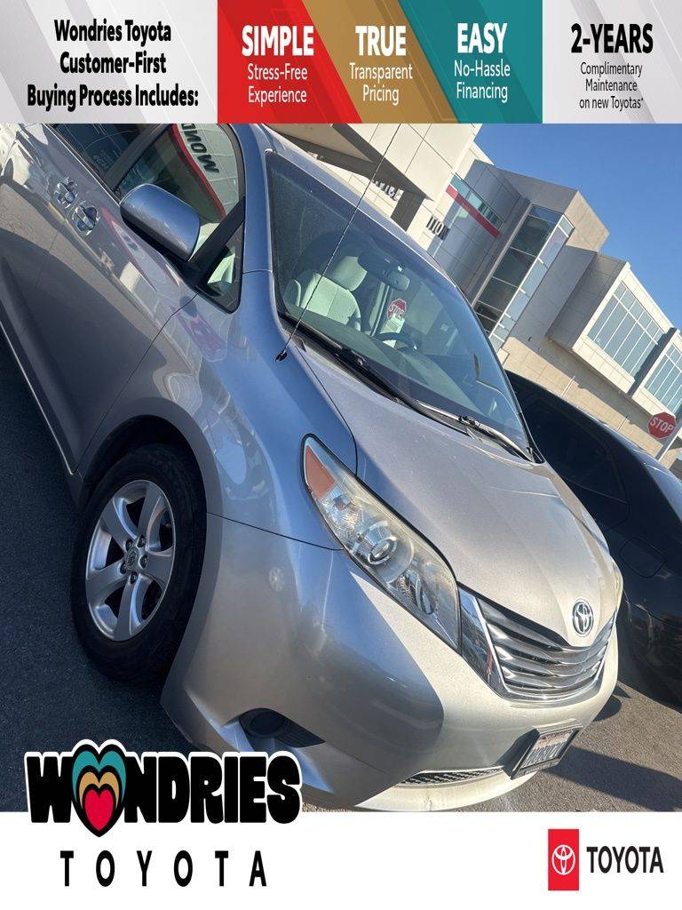 2011 Toyota Sienna LE — Minivan — 63,583 mi — Alhambra, CA